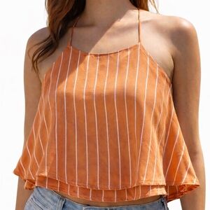 CLOSET CLEAR OUT! Forever 21 flowy crop top - size medium